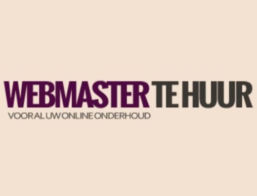 webmaster-te-huur