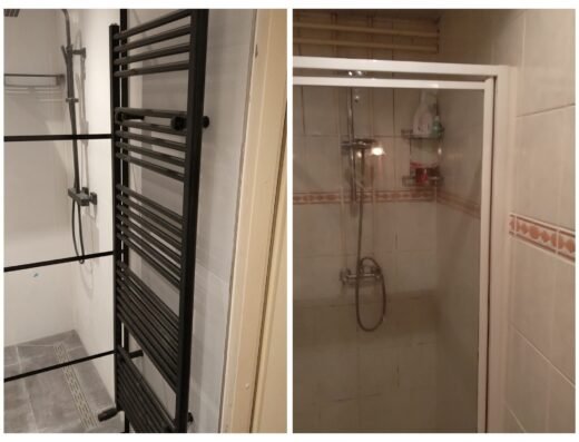 Complete badkamerrenovatie inclusief tegelwerk door BlueStork
