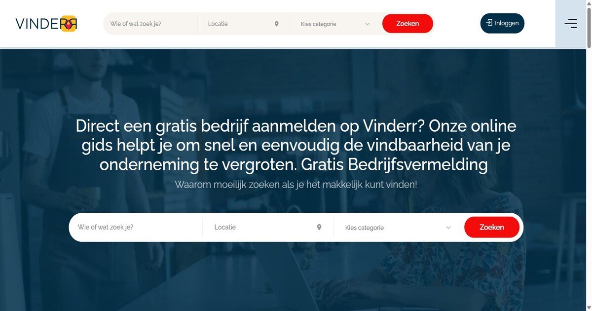 Online Gids: Gratis Bedrijf Aanmelden | Vinderr